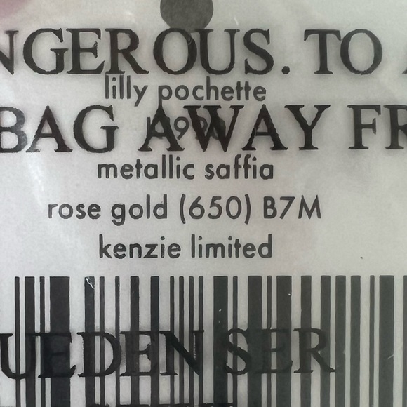 Kate Spade Lilly Pochette Rose Gold NWT - Picture 8 of 8